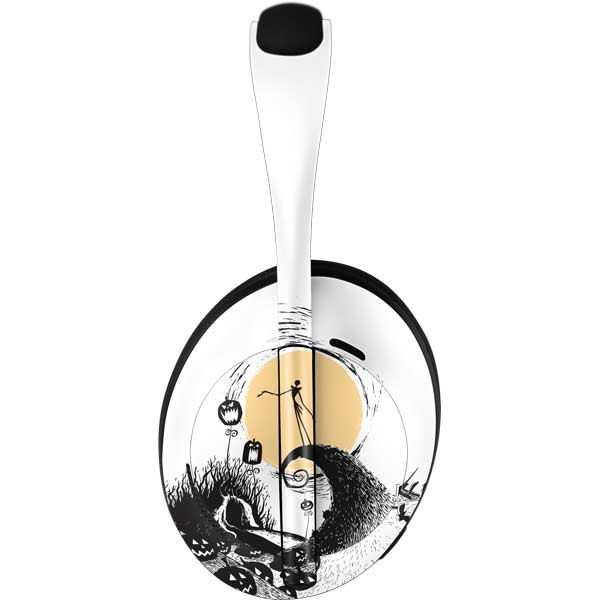 Disney The Nightmare Before Christmas Jack on Spiral Hill Art Bose Noise Cancelling Headphones 700 Skin
