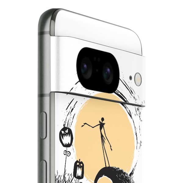 Disney The Nightmare Before Christmas Jack on Spiral Hill Art Google Pixel 8 Skin