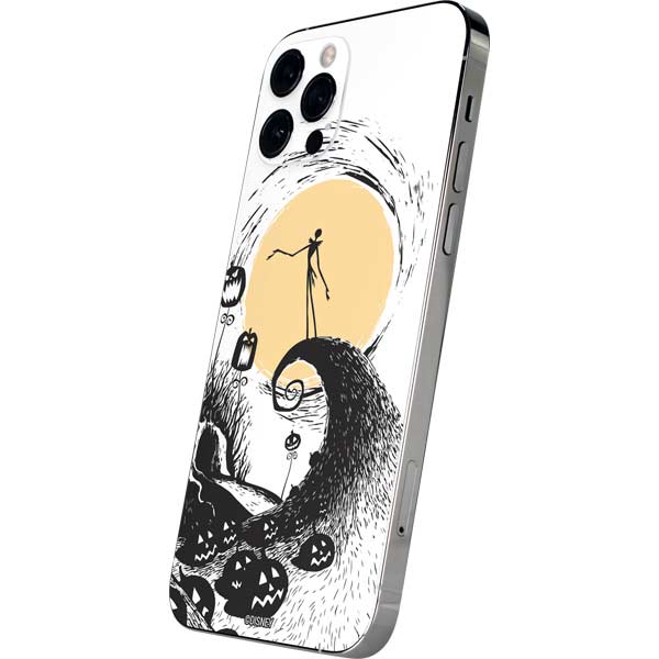 Disney The Nightmare Before Christmas Jack on Spiral Hill Art iPhone 12 Pro Max Skin