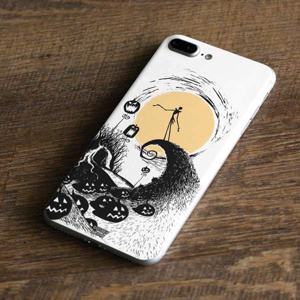 Disney The Nightmare Before Christmas Jack on Spiral Hill Art iPhone 7 Plus Skin