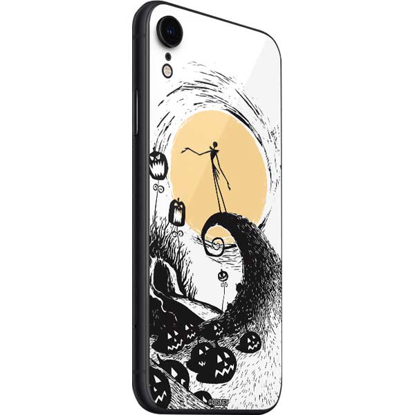 Disney The Nightmare Before Christmas Jack on Spiral Hill Art iPhone SE (2nd & 3rd Gen) Skin