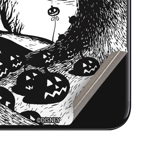 Disney The Nightmare Before Christmas Jack on Spiral Hill Art iPhone SE (2nd & 3rd Gen) Skin