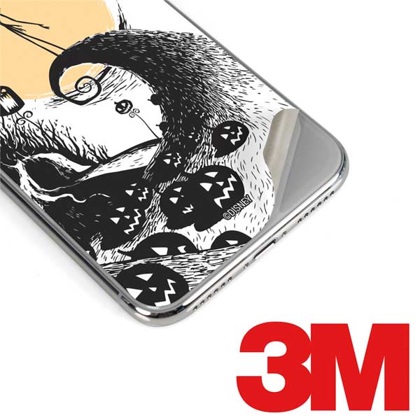 Disney The Nightmare Before Christmas Jack on Spiral Hill Art iPhone XS Max Skin