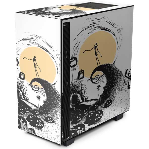 Jack Skellington Pumpkin King NZXT H510 Compact ATX Mid-Tower Case Skin ...