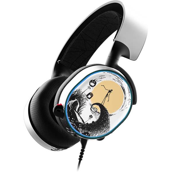 Disney The Nightmare Before Christmas Jack on Spiral Hill Art SteelSeries Arctis 3 Skin