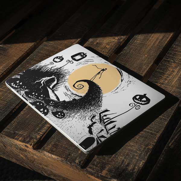 Disney The Nightmare Before Christmas Jack on Spiral Hill Art Surface Laptop 2 Skin