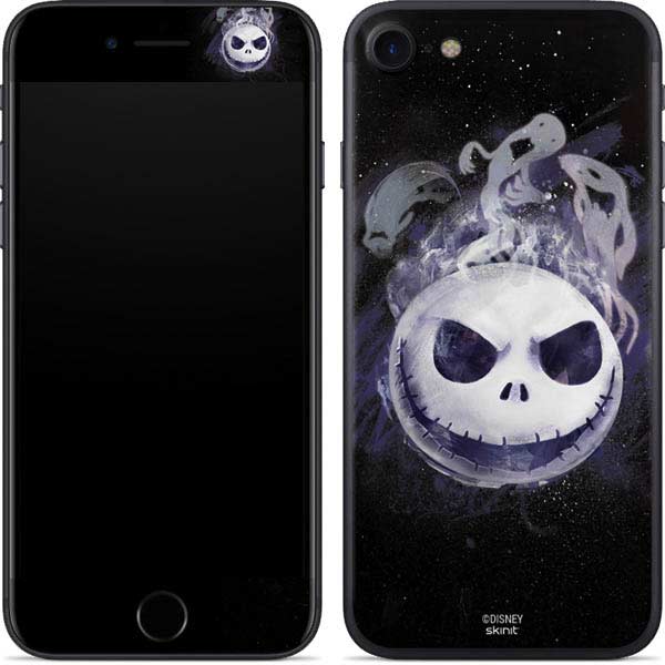 Disney The Nightmare Before Christmas Jack Skellington Face Art iPhone SE (2nd & 3rd Gen) Skin