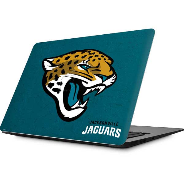 Jacksonville Jaguars Teal Distressed MacBook Skin | Skinit