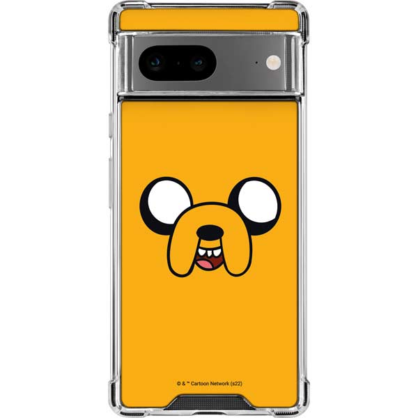 Adult Swim Adventure Time Jake The Dog Google Pixel 8 Clear Case