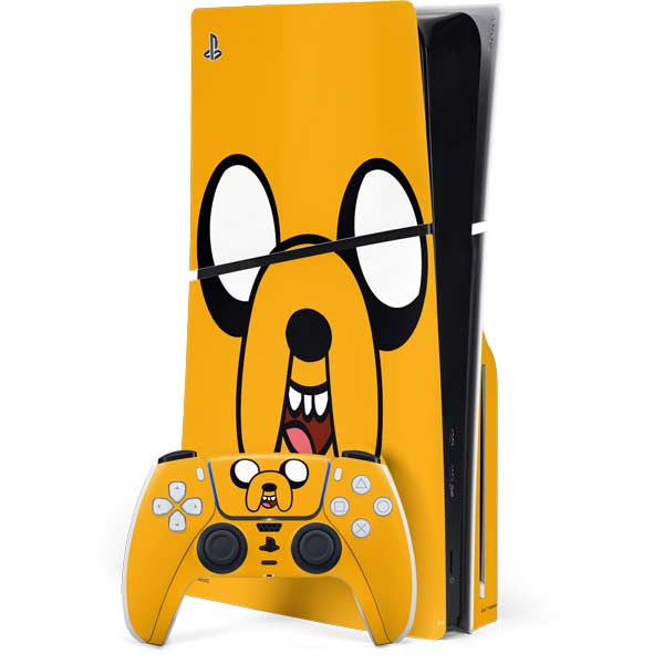 Adult Swim Adventure Time Jake The Dog PS5 Slim Disk Bundle Skin
