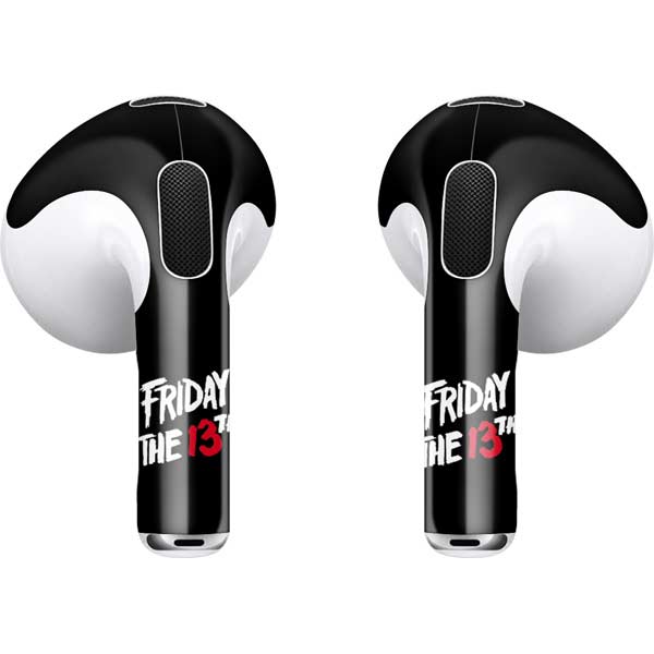 Warner Bros Friday the 13th Jason Voorhees Apple AirPods (3rd Gen 2021) Skin