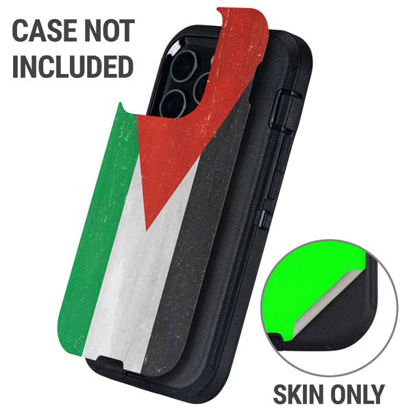 Jordan Flag Distressed Otterbox Defender iPhone Skin