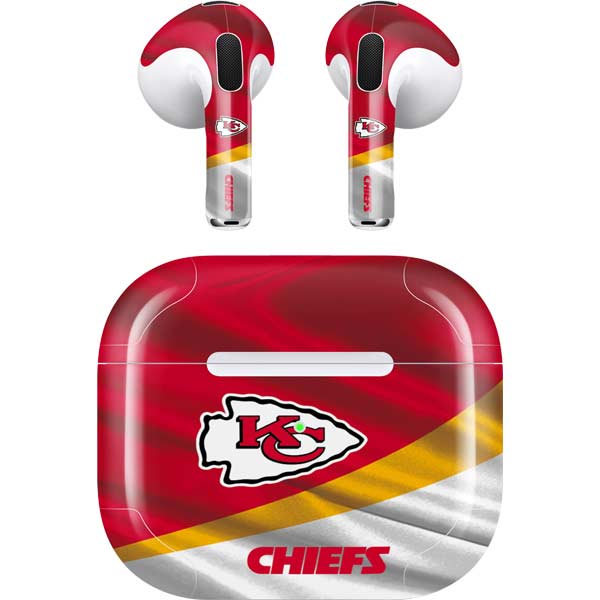 NFL Kansas City Chiefs Apple AirPods (3rd Gen 2021) Skin
