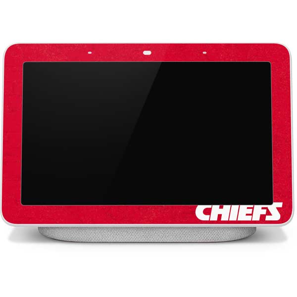 NFL Kansas City Chiefs Distressed Google Home Hub Skin