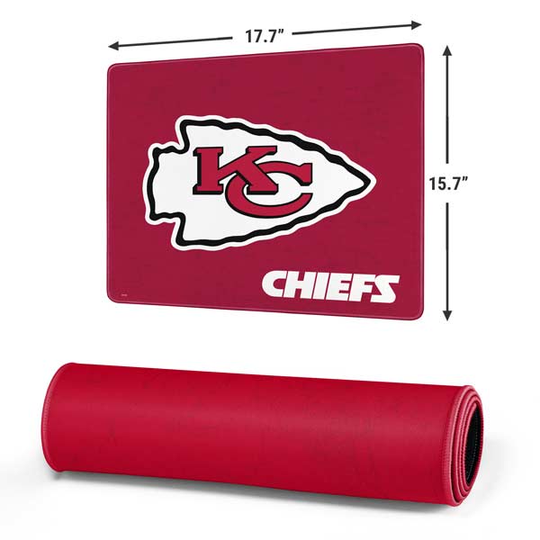 NFL Kansas City Chiefs Distressed Gaming Mouse Pad