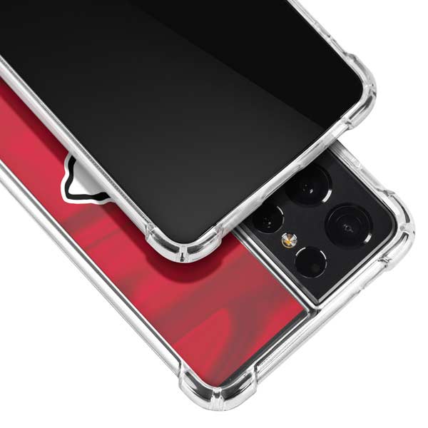 NFL Kansas City Chiefs Galaxy S21 Ultra 5G Clear Case
