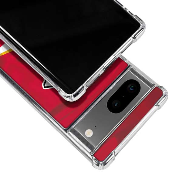 NFL Kansas City Chiefs Google Pixel 8 Clear Case