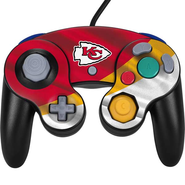 NFL Kansas City Chiefs Nintendo GameCube Controller Skin