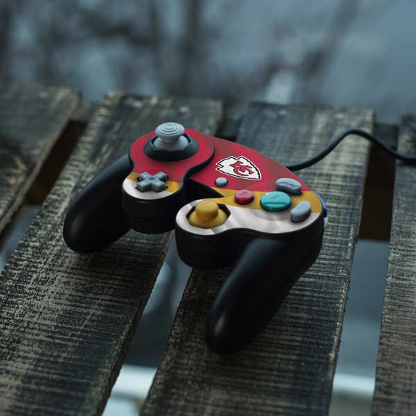 NFL Kansas City Chiefs Nintendo GameCube Controller Skin