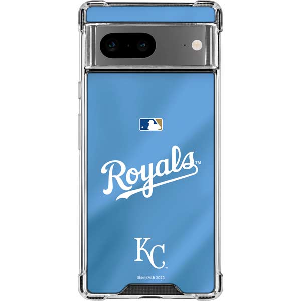 MLB Kansas City Royals Jersey Alternate Google Pixel 8 Clear Case