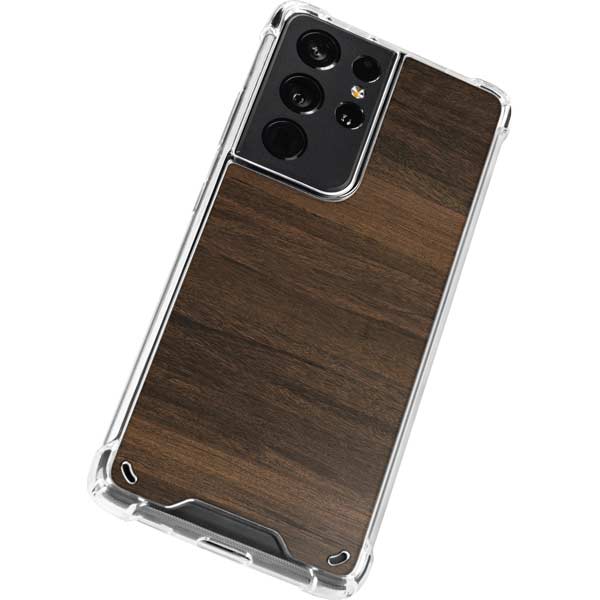 Kona Wood Galaxy S21 Ultra 5G Clear Case
