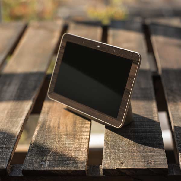 Kona Wood Google Home Hub Skin
