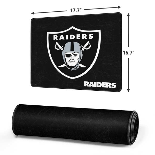 NFL Las Vegas Raiders Distressed Gaming Mouse Pad