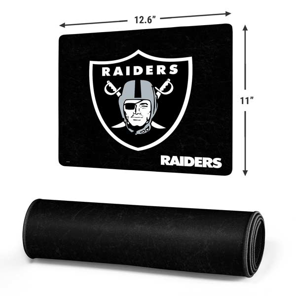 NFL Las Vegas Raiders Distressed Gaming Mouse Pad