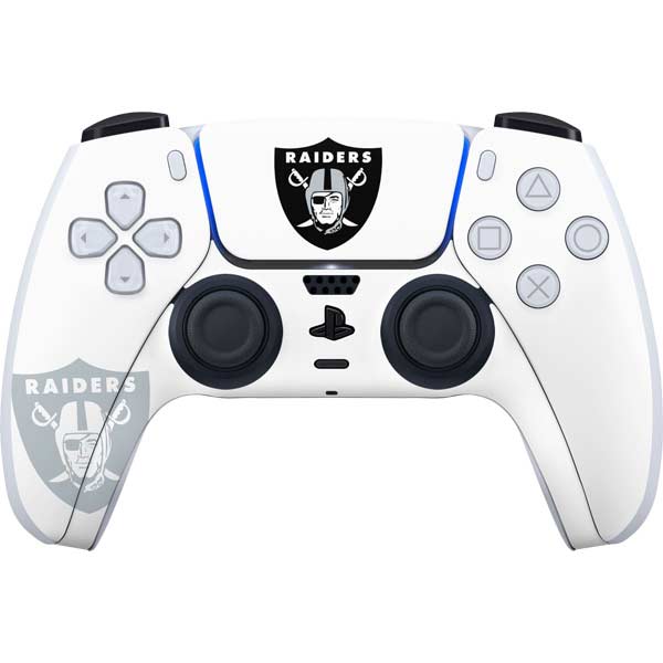 NFL Las Vegas Raiders Double Vision PS5 Controller Skin