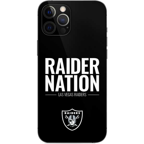 NFL Las Vegas Raiders Team Motto iPhone 12 Pro Max Skin