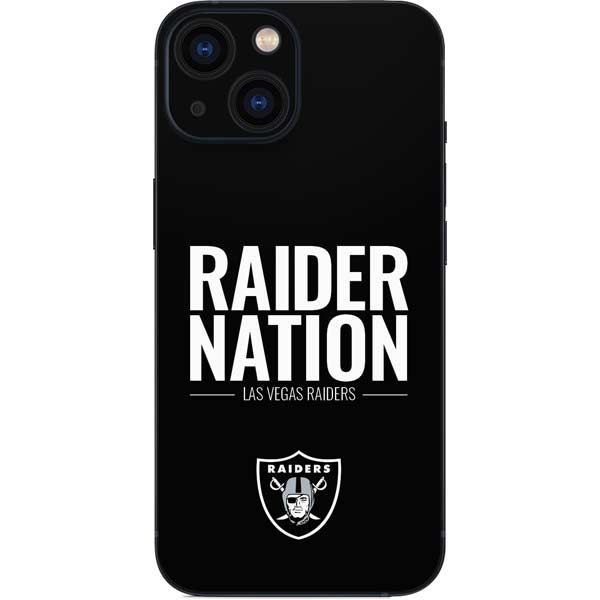 NFL Las Vegas Raiders Team Motto iPhone 13 Mini Skin