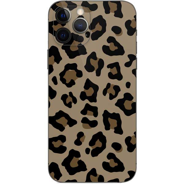 Leopard Print iPhone 12 Pro Skin