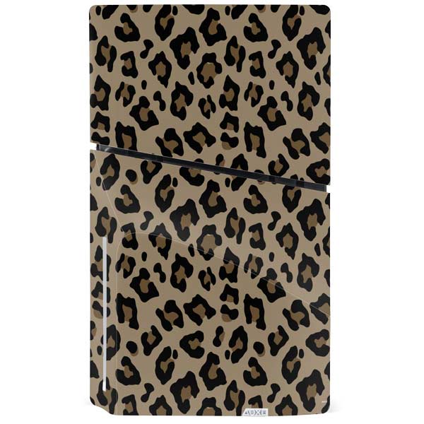Leopard Print PS5 Slim Disk Bundle Skin