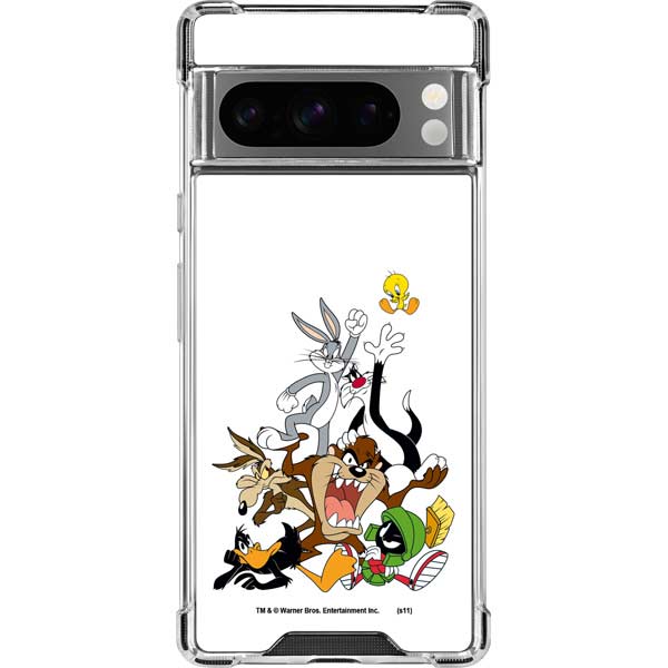 Looney Tunes All Together Google Pixel 8 Pro Clear Case