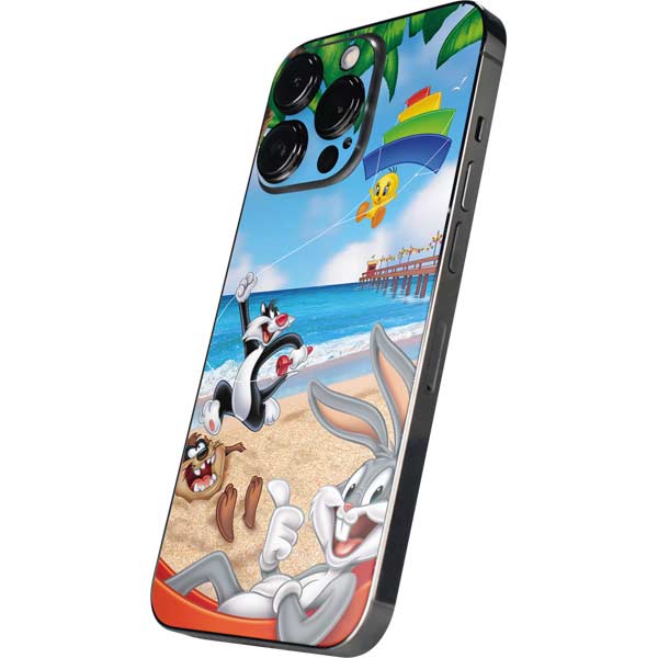 Looney Tunes Beach iPhone 15 Pro Skin