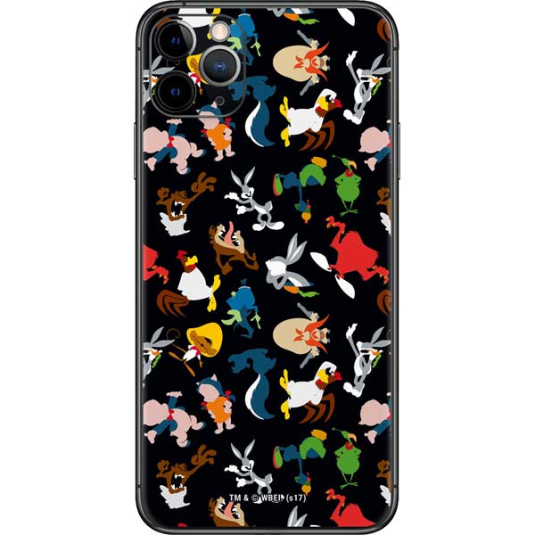 Looney Tunes Identity Pattern iPhone 11 Pro Max Skin