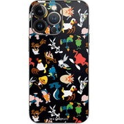 Looney Tunes Identity Pattern iPhone 15 Pro Skin