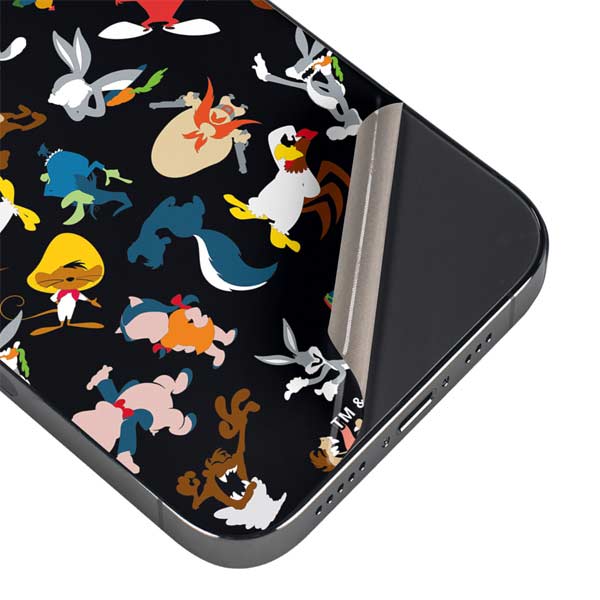 Looney Tunes Identity Pattern iPhone 15 Pro Skin