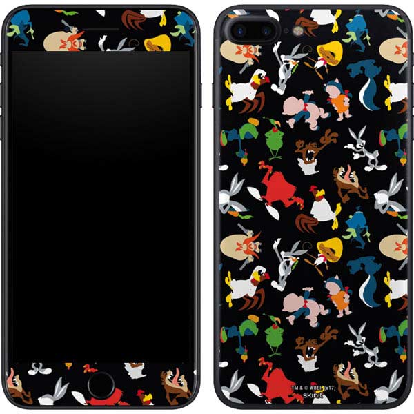 Looney Tunes Identity Pattern iPhone 8 Plus Skin