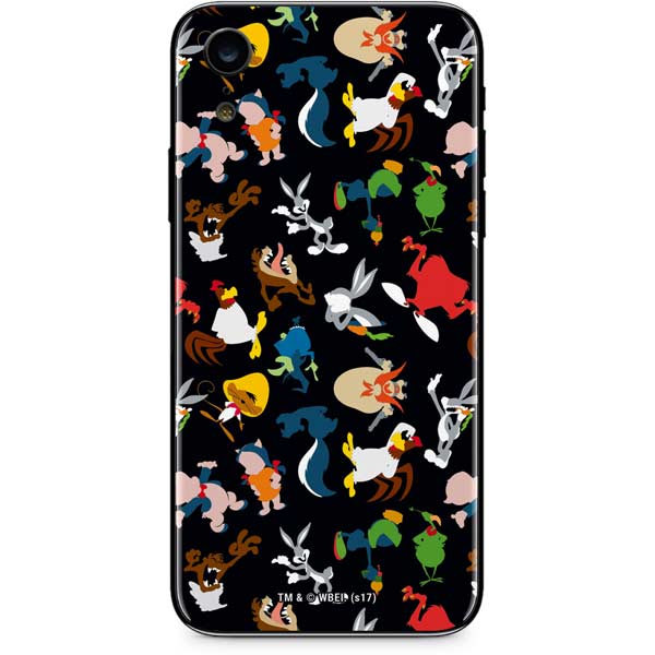Looney Tunes Identity Pattern iPhone XR Skin