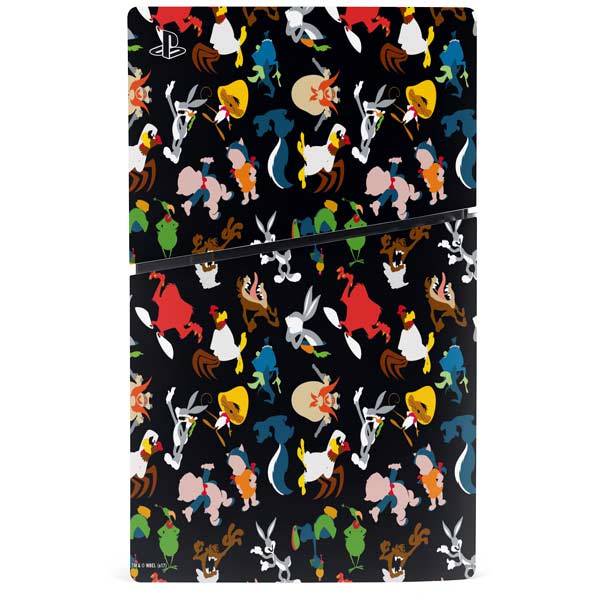 Looney Tunes Identity Pattern PS5 Slim Disk Bundle Skin