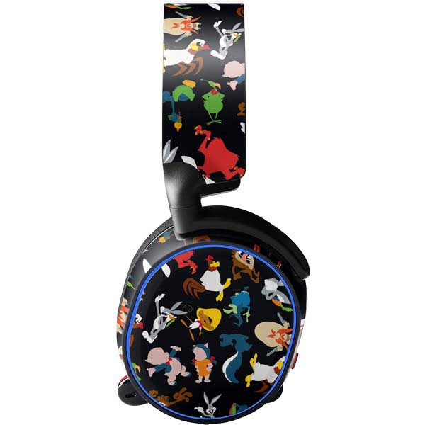 Looney Tunes Identity Pattern SteelSeries Arctis 3 Skin