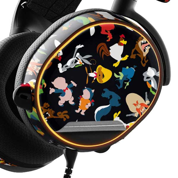 Looney Tunes Identity Pattern SteelSeries Arctis 3 Skin