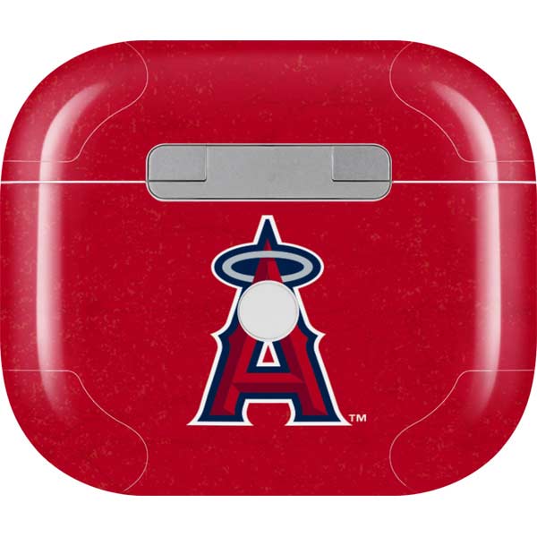 MLB Los Angeles Angels - Solid Distressed Apple AirPods (3rd Gen 2021) Skin
