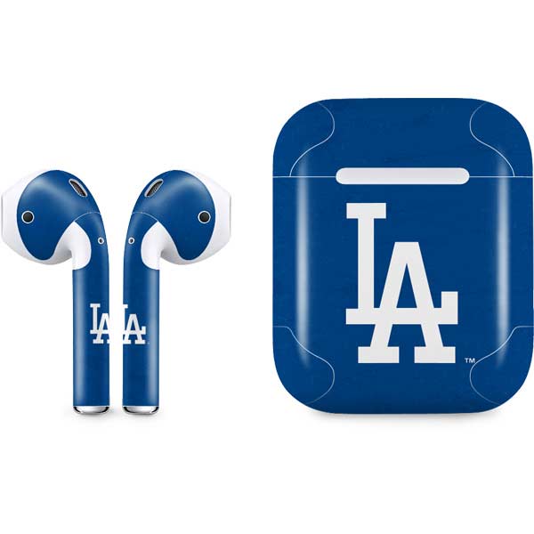 Dodger Airpod Case MLB Los Angeles Dodgers Solid Distressed Apple