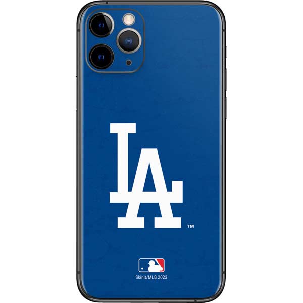 MLB Los Angeles Dodgers - Solid Distressed iPhone 11 Pro Skin