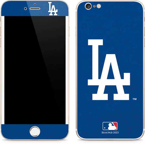 MLB Los Angeles Dodgers - Solid Distressed iPhone 6/6s Plus Skin
