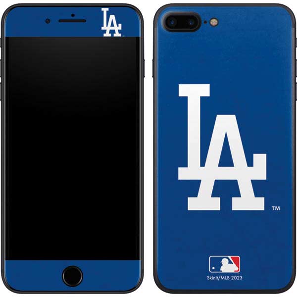 MLB Los Angeles Dodgers - Solid Distressed iPhone 7 Plus Skin