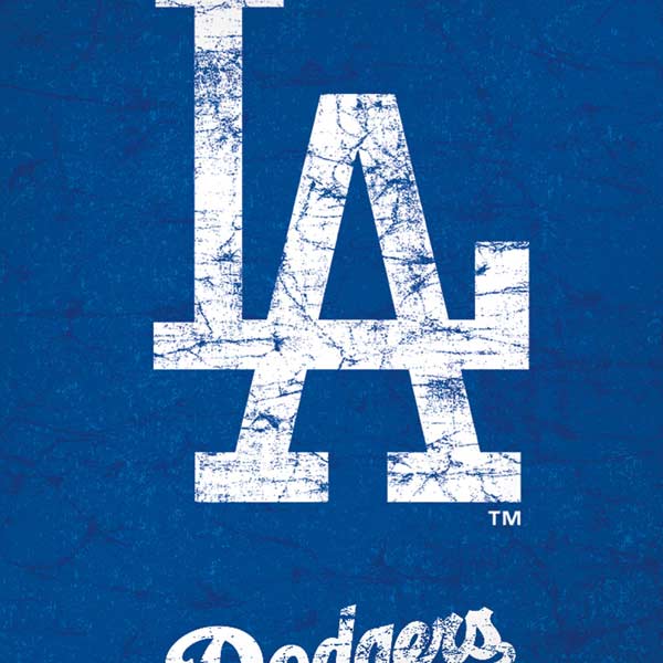 MLB Los Angeles Dodgers - Solid Distressed iPhone XS Max Skin