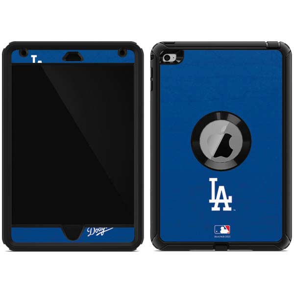 MLB Los Angeles Dodgers - Solid Distressed Otterbox Defender iPad Skin
